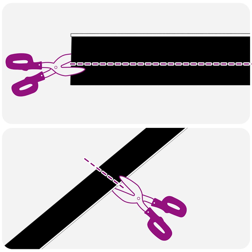 Selos de Escovas para Porta Auto-adesivos 12 pcs Branco 100 cm