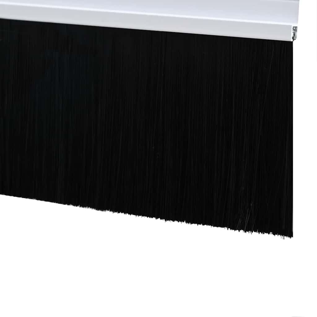 Selos de Escovas para Porta Auto-adesivos 12 pcs Branco 100 cm