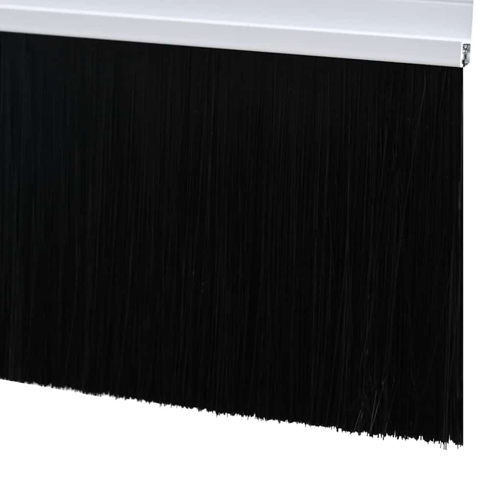 Selos de Escovas para Porta Auto-adesivos 12 pcs Branco 100 cm