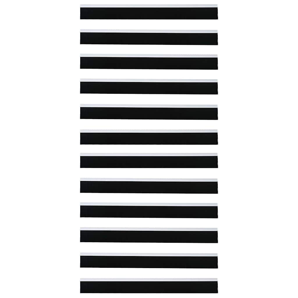 Selos de Escovas para Porta Auto-adesivos 12 pcs Branco 100 cm