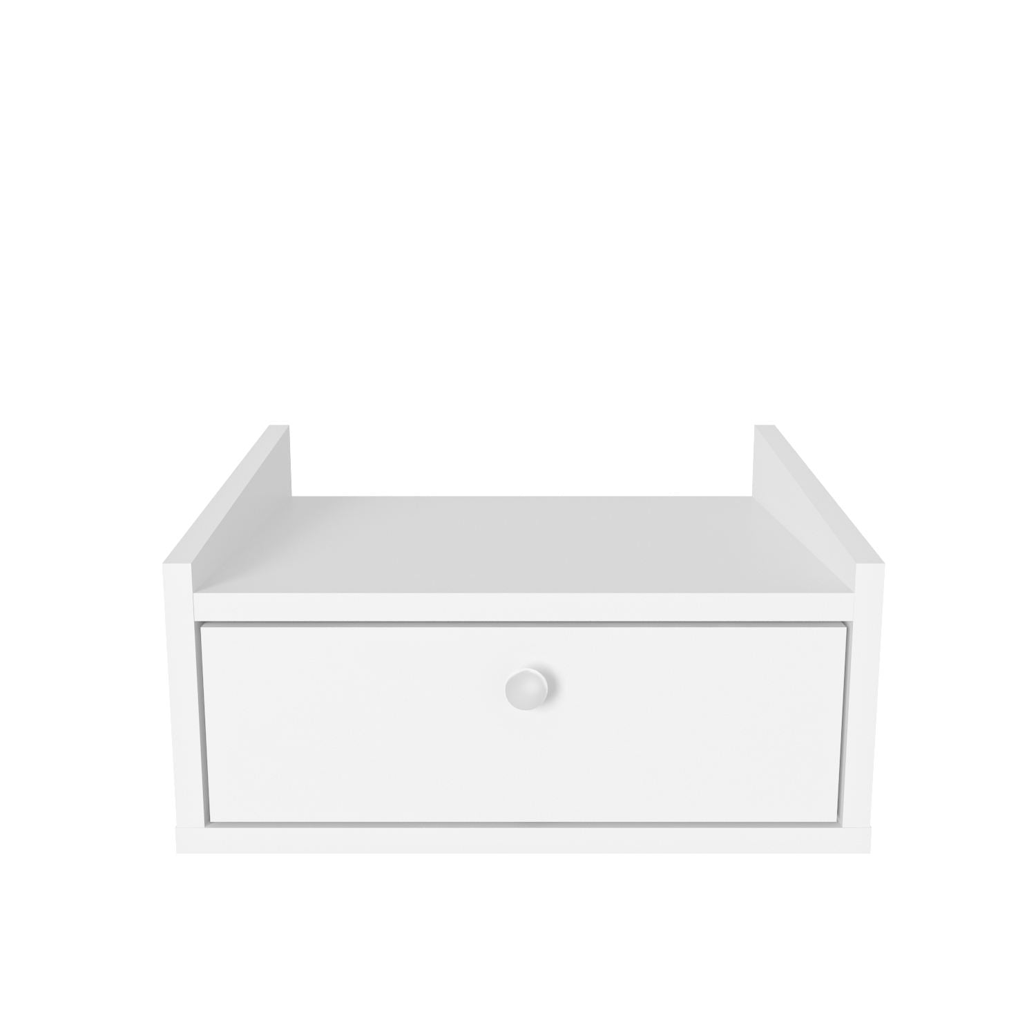 Mesa de cabeceira-Anel-Branco