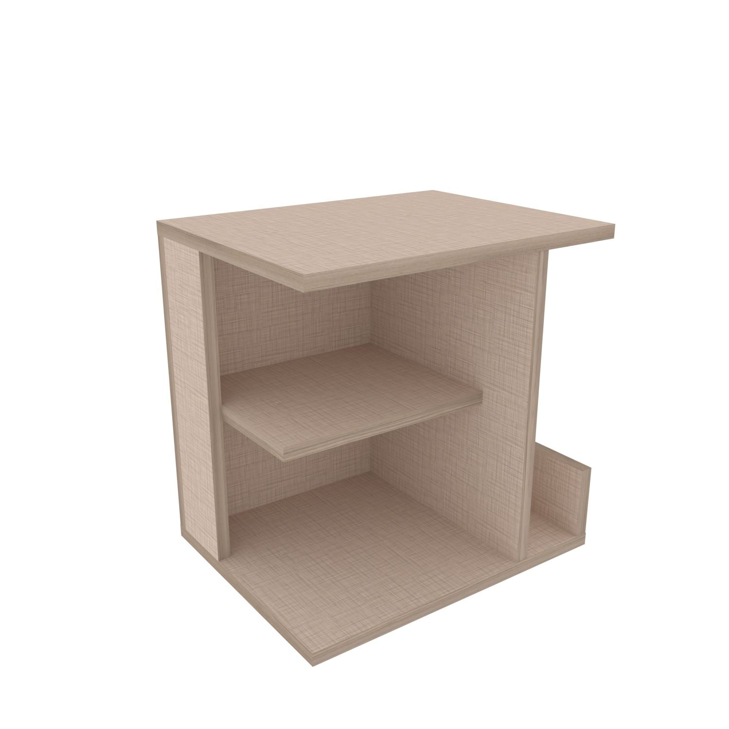 Mesa de cabeceira-Karamira-Bege