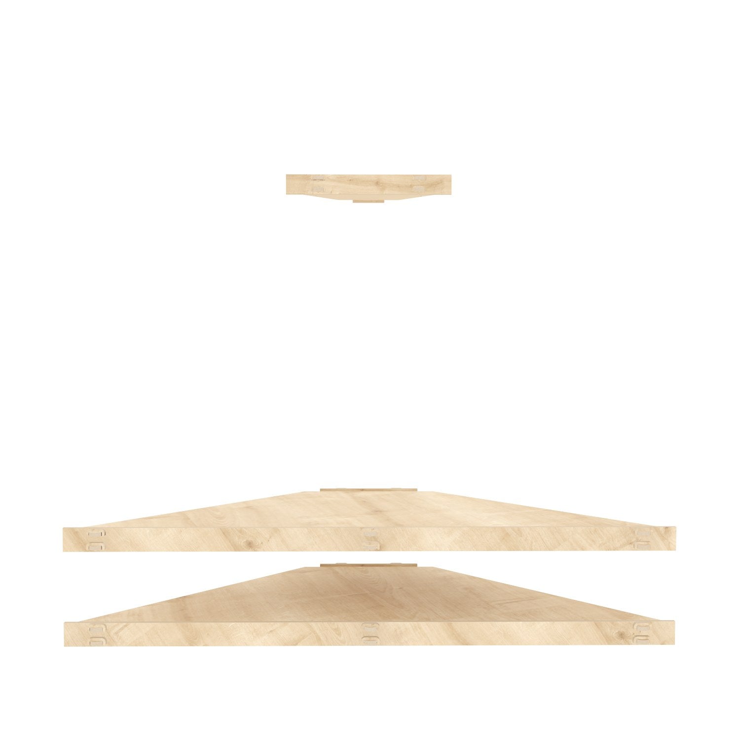 Suporte de TV elegante em carvalho, 120 cm x 49 cm x 5 cm | Painel de partículas 100% revestido em melamina, 8 mm de espessura | Perfeito para salas de estar e espaços de entretenimento modernos