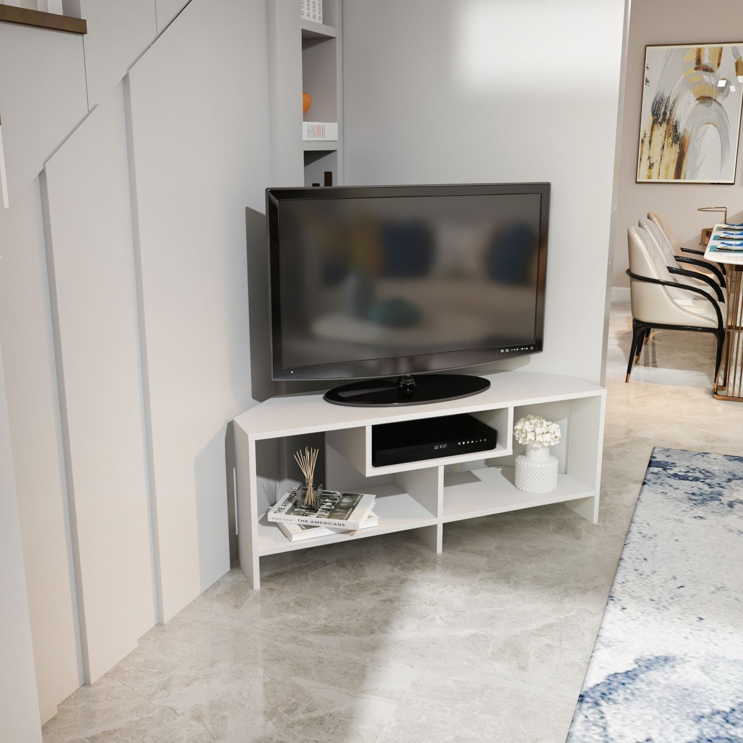 Móvel de TV-Maldiv-Branco