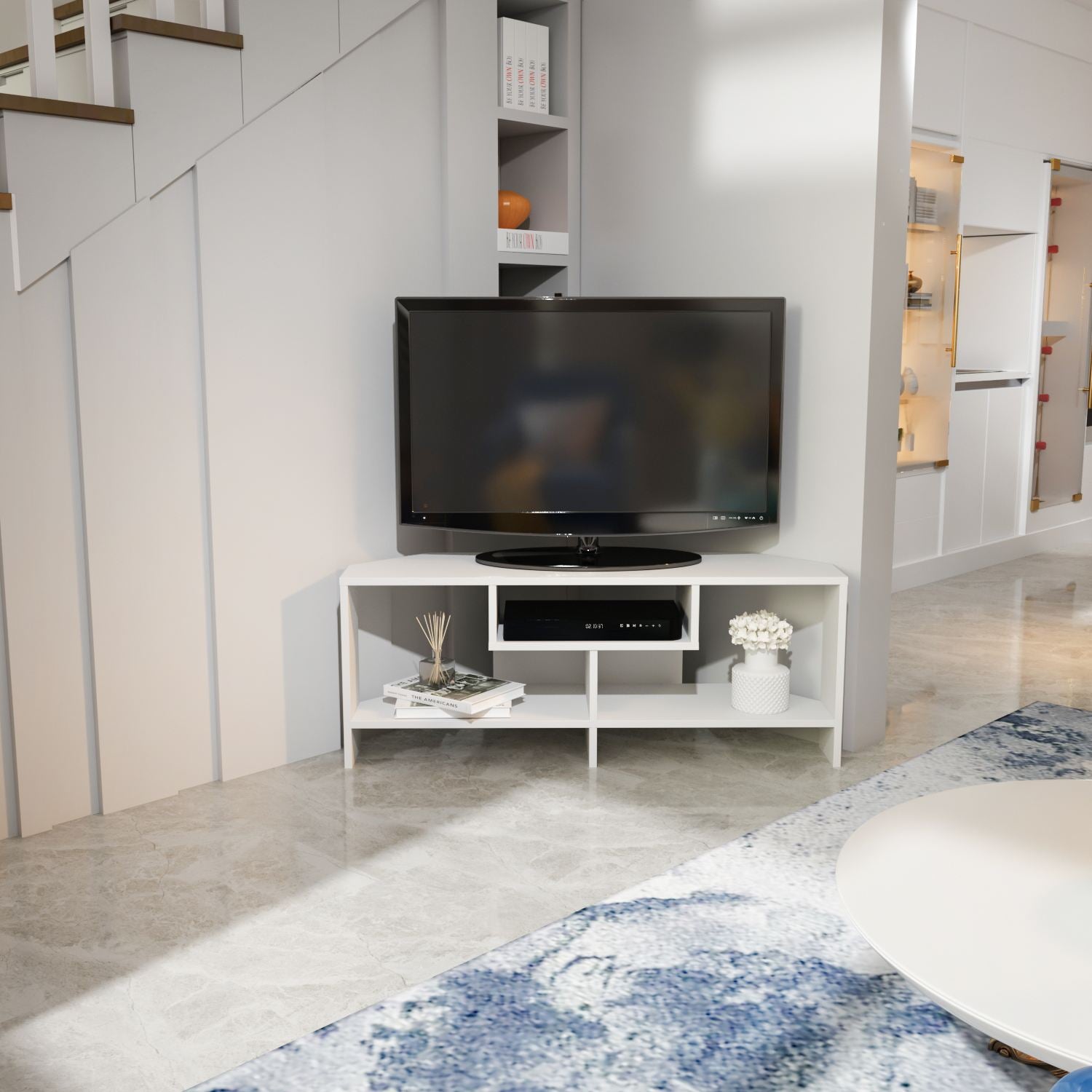 Móvel de TV-Maldiv-Branco