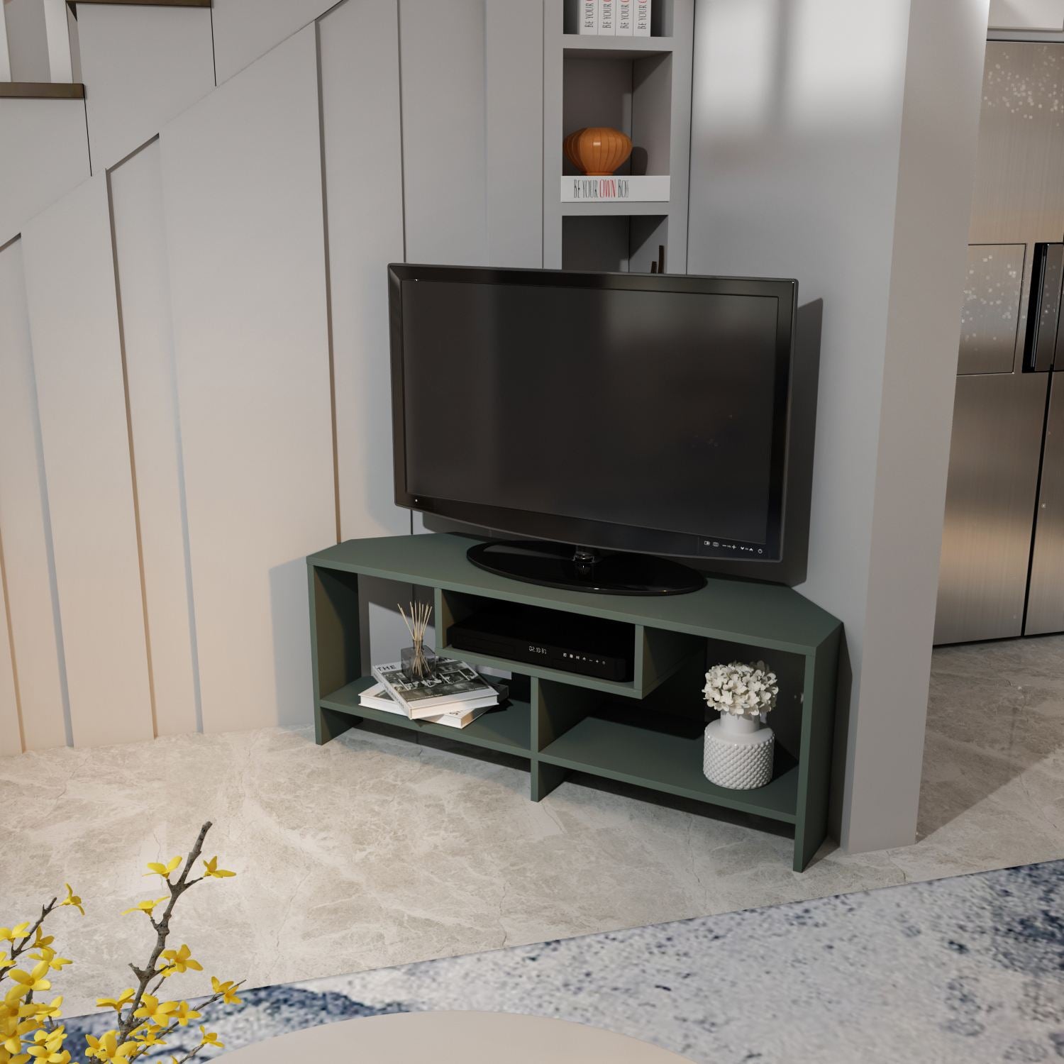 Móvel de TV-Maldiv-Verde