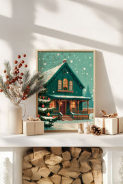 Quadro Decorativo Emoldurado Multicolor - Madeira Maciça 33x48cm - Arte Digital Premium para Decoração