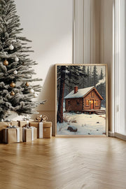 Quadro Decorativo Emoldurado Multicolor - Madeira Maciça 33x48cm - Arte Digital Premium