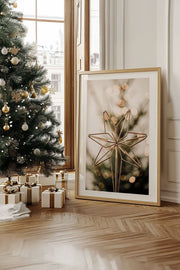 Quadro Decorativo Emoldurado Multicolor - Impressão Digital em Madeira Maciça 33x48cm