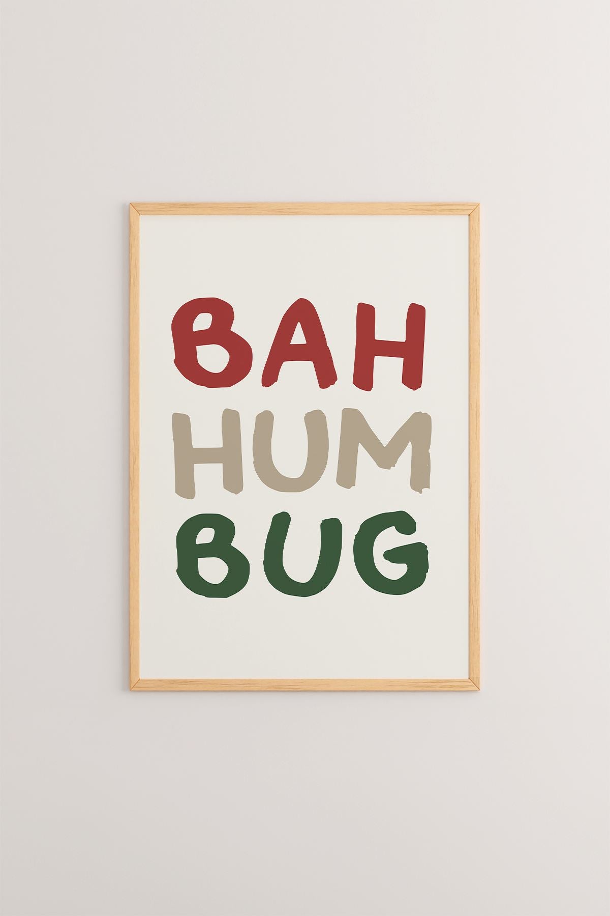 Quadro Decorativo Emoldurado Multicolor - Madeira Maciça 33x48cm - Arte Digital Premium para Decoração