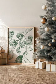 Quadro Decorativo Emoldurado Multicolor - Madeira Maciça 33x48cm - Arte Digital Premium