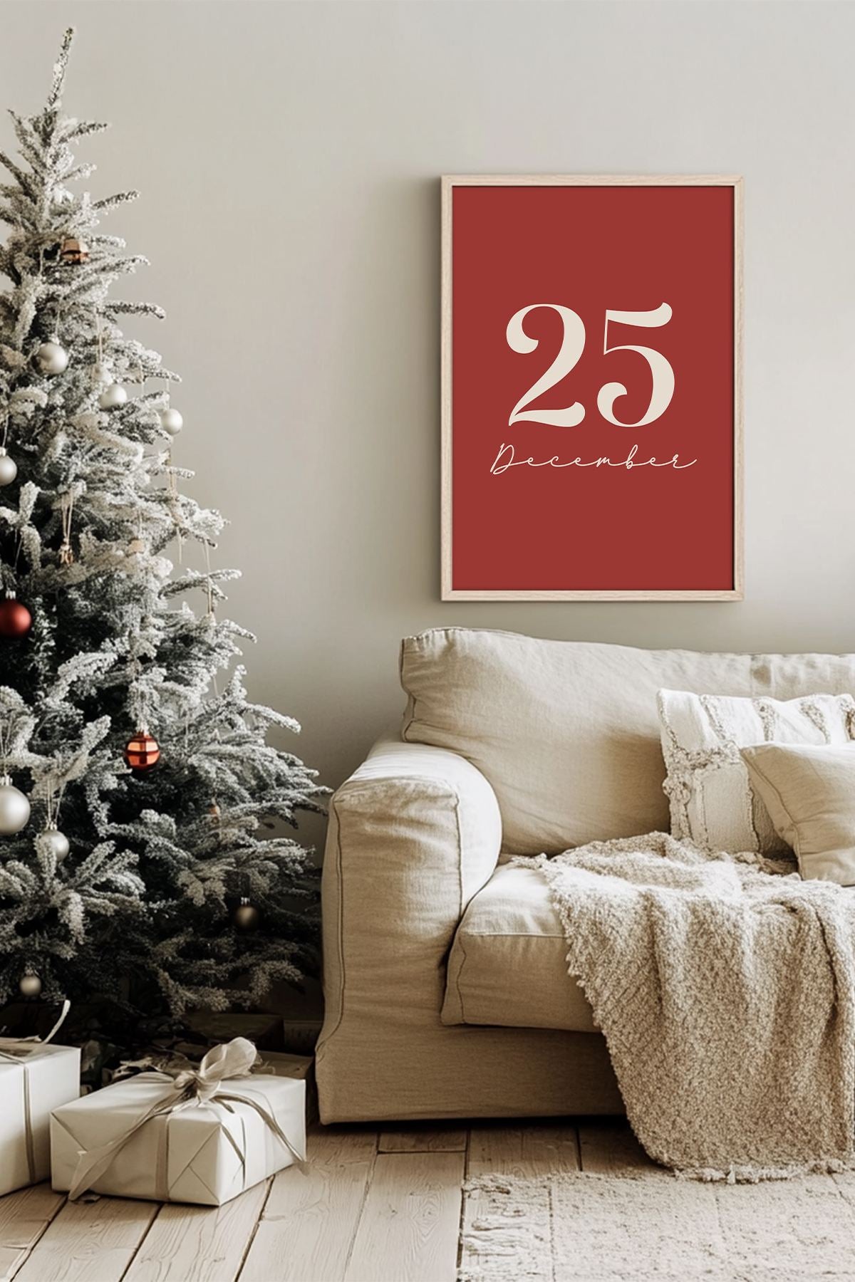 Quadro Decorativo Emoldurado Multicolor - Madeira Maciça 33x48cm - Arte Digital Premium