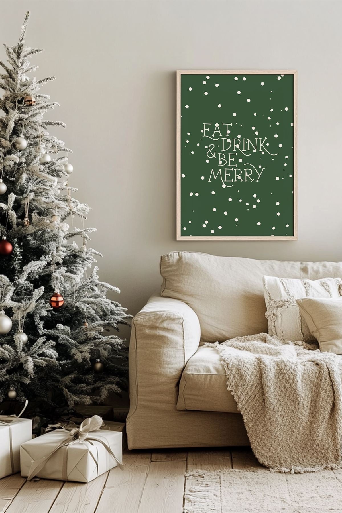 Quadro Decorativo Emoldurado Multicolor - Madeira Maciça 33x48cm - Arte Digital Premium