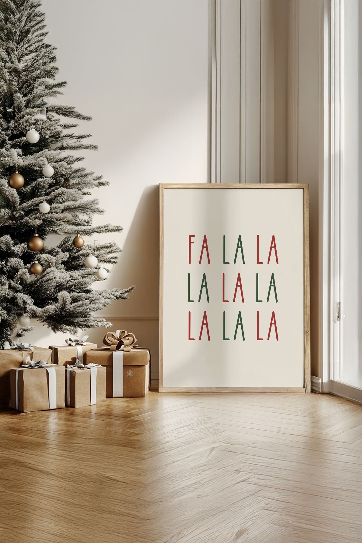 Quadro Decorativo Emoldurado Multicolor - Madeira Maciça 33x48cm - Arte Digital Premium para Decoração de Interiores