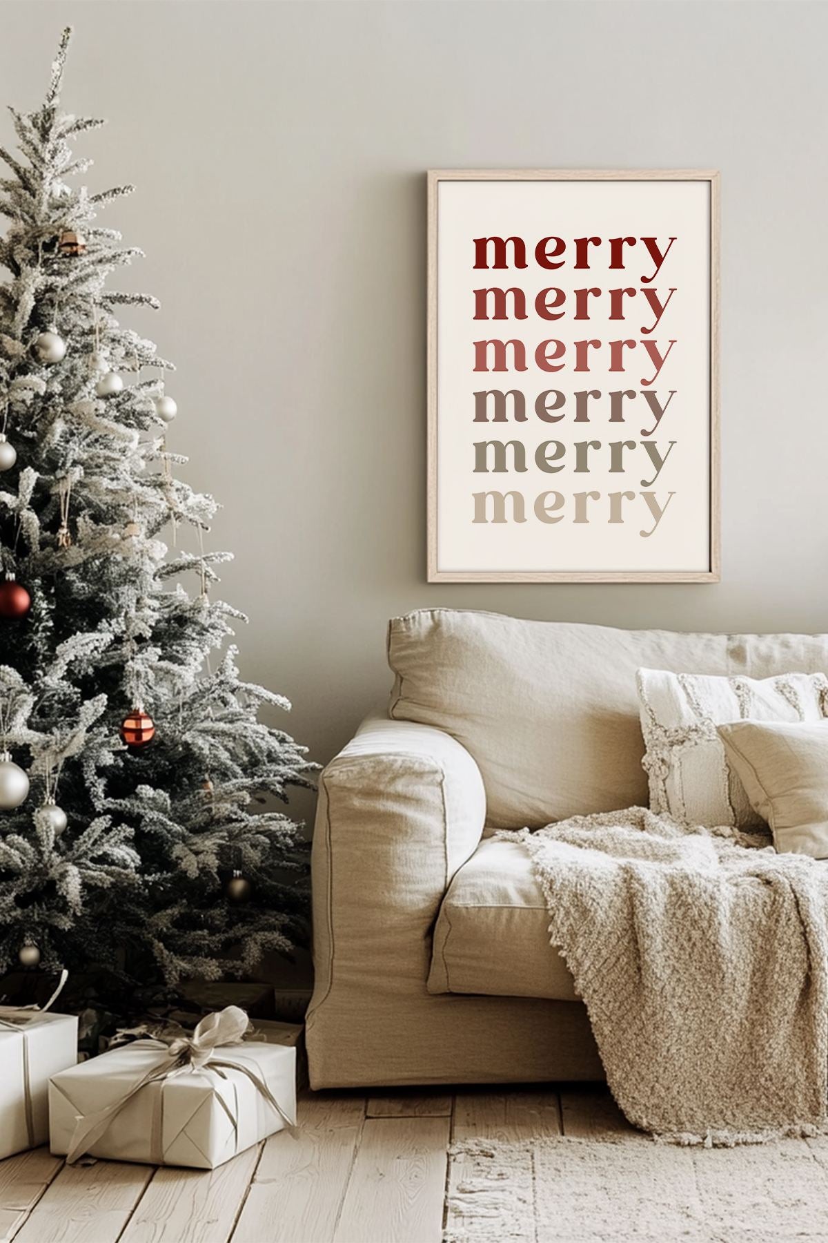 Quadro Decorativo Emoldurado Multicolor - Madeira Maciça 33x48cm - Arte Digital Premium