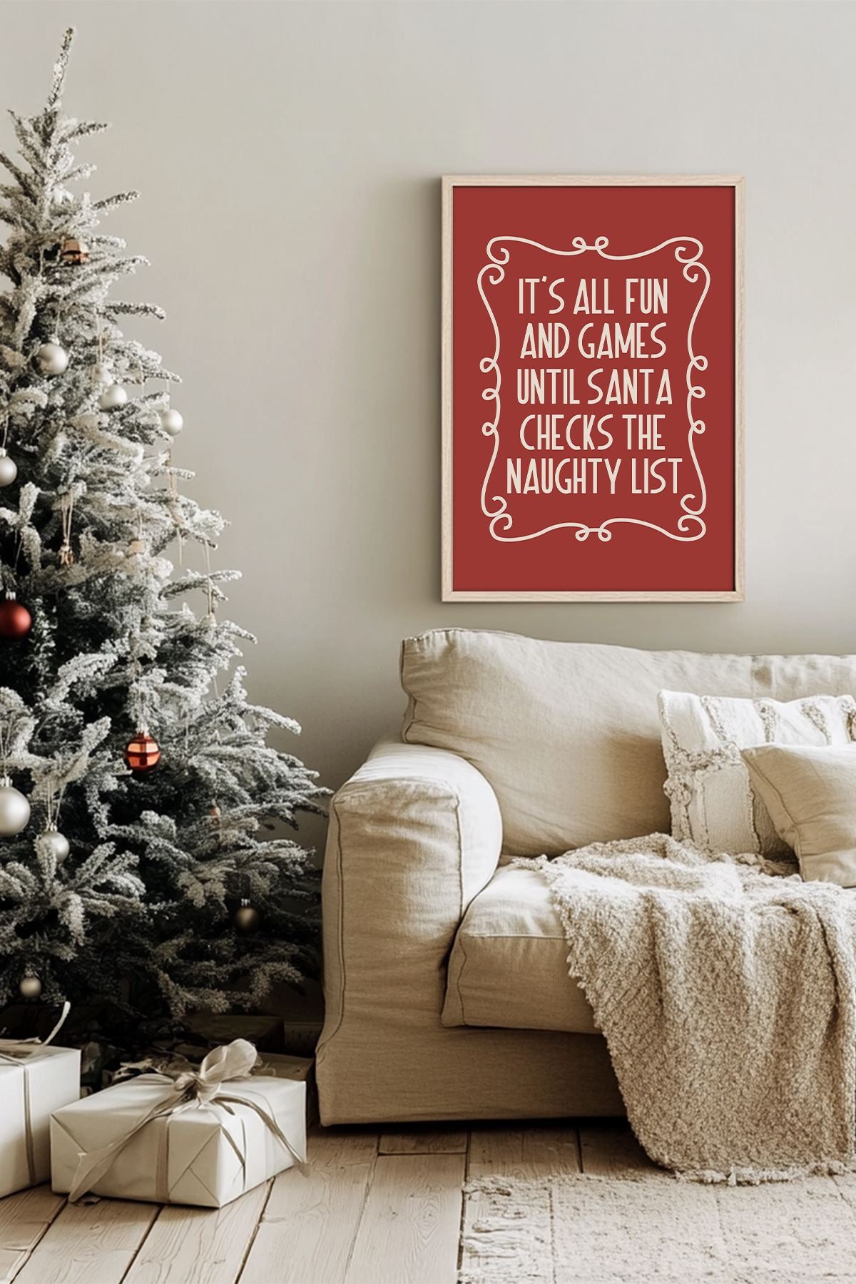 Quadro Decorativo Emoldurado Multicolor - Madeira Maciça 33x48cm - Arte Digital Premium