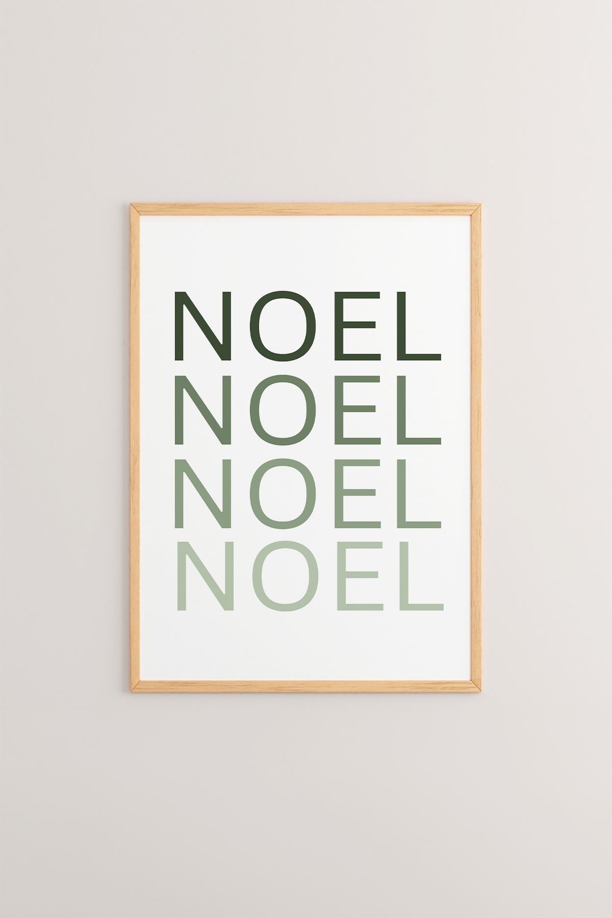 Quadro Decorativo Emoldurado Multicolor 33x48cm - Moldura Madeira Maciça 2cm - Impressão Digital em MDF