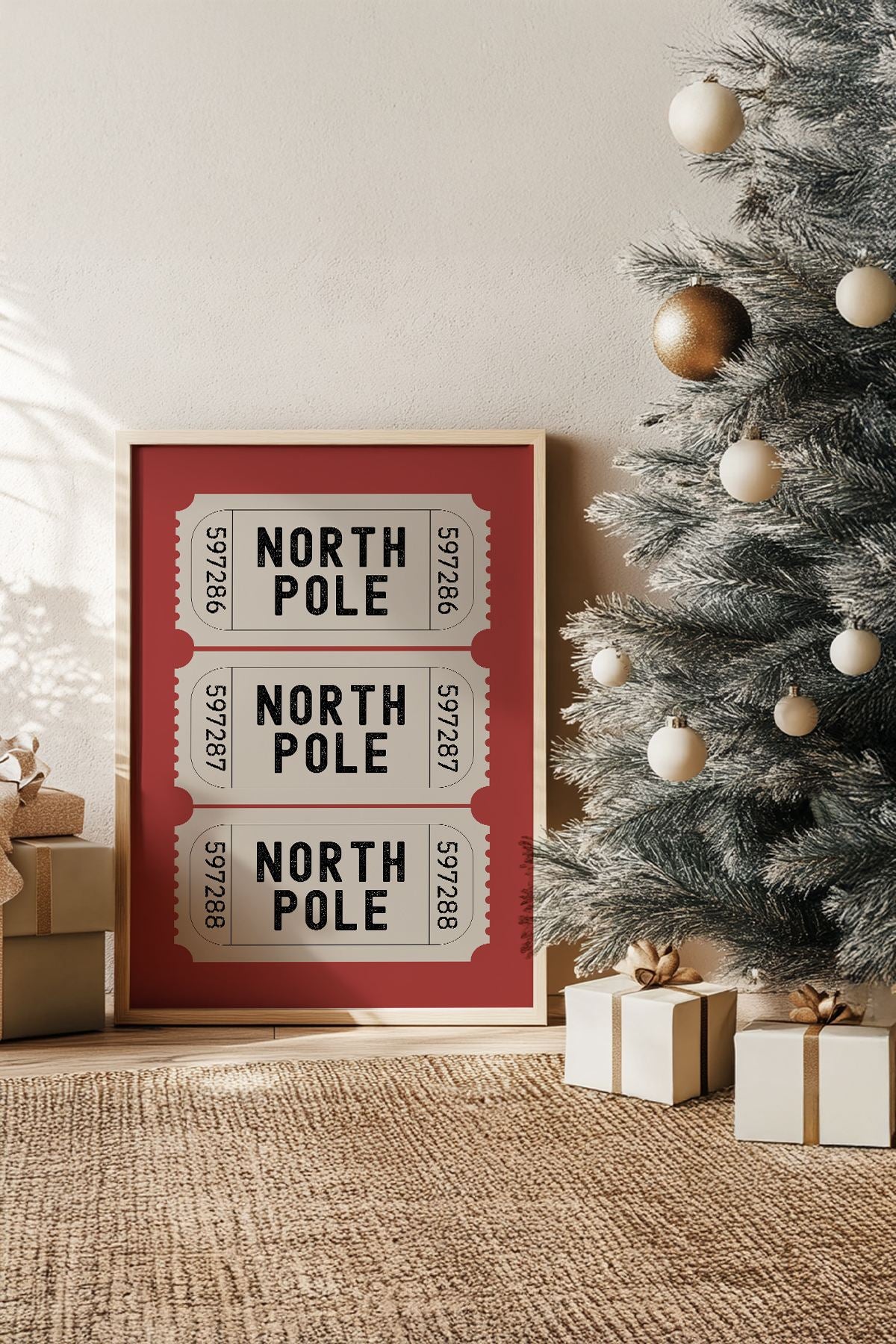 Quadro Decorativo Emoldurado Multicolor - Madeira Maciça 33x48cm - Arte Digital Premium