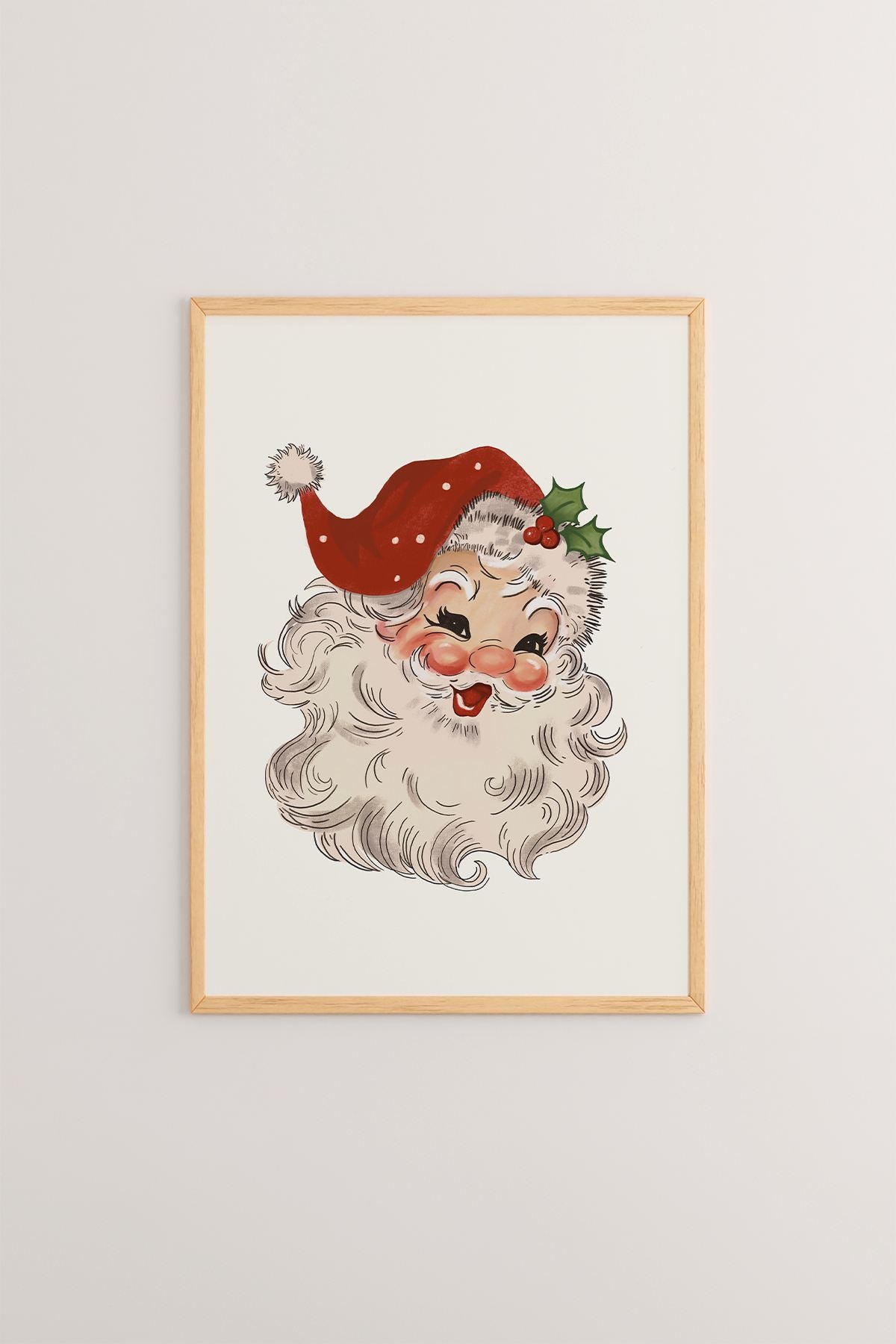 Quadro Decorativo Emoldurado Multicolor - Madeira Maciça 33x48cm - Arte Digital Premium