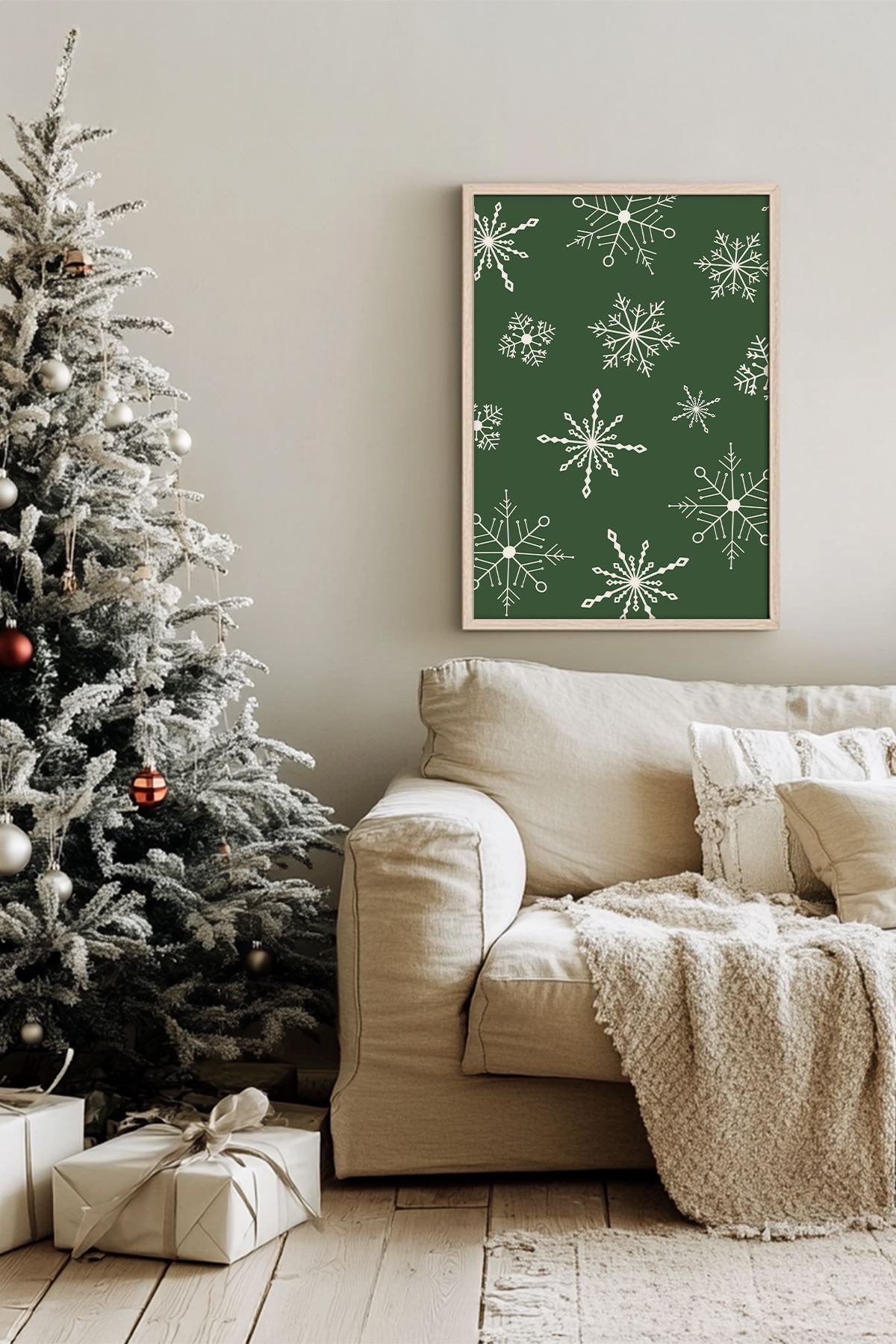 Quadro Decorativo Emoldurado Multicolor - Madeira Maciça 33x48cm - Arte Digital Premium