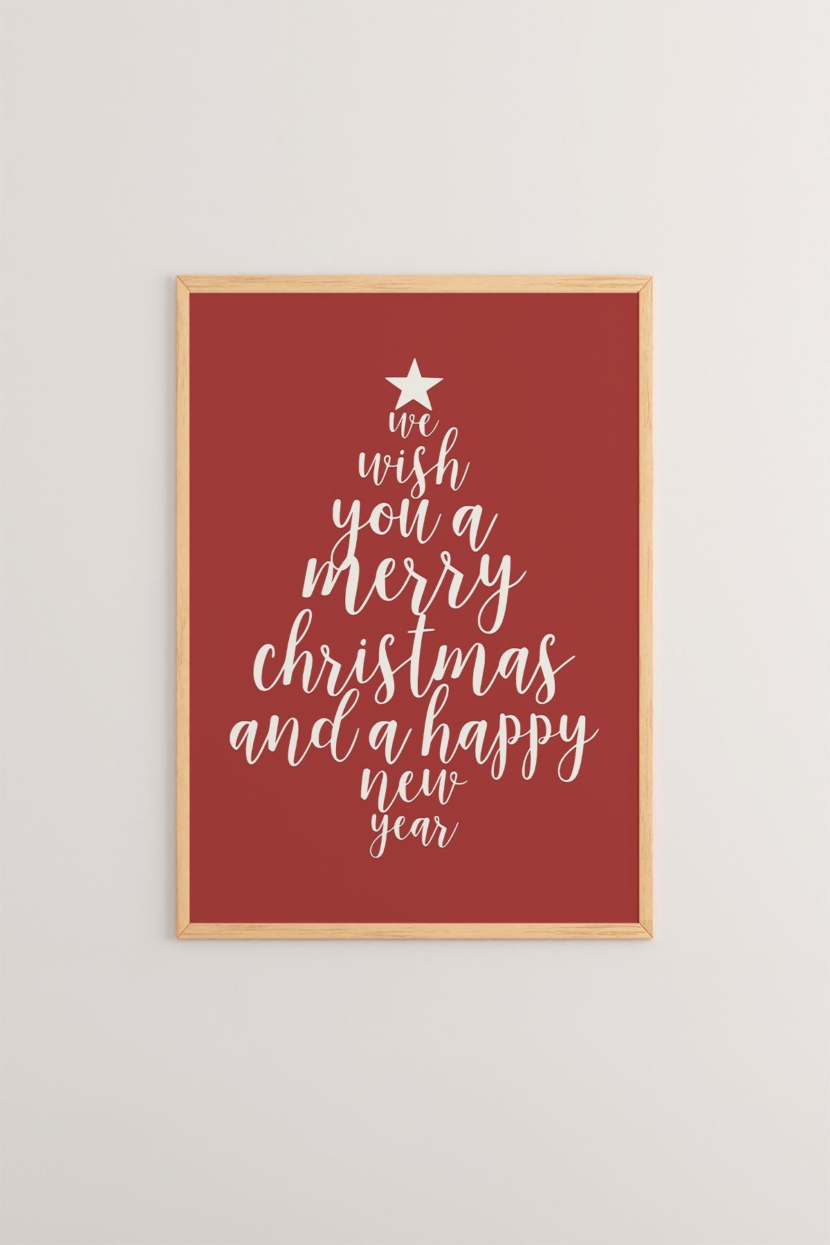 Quadro Decorativo Emoldurado Multicolor 33x48cm - Moldura Madeira Maciça 2cm