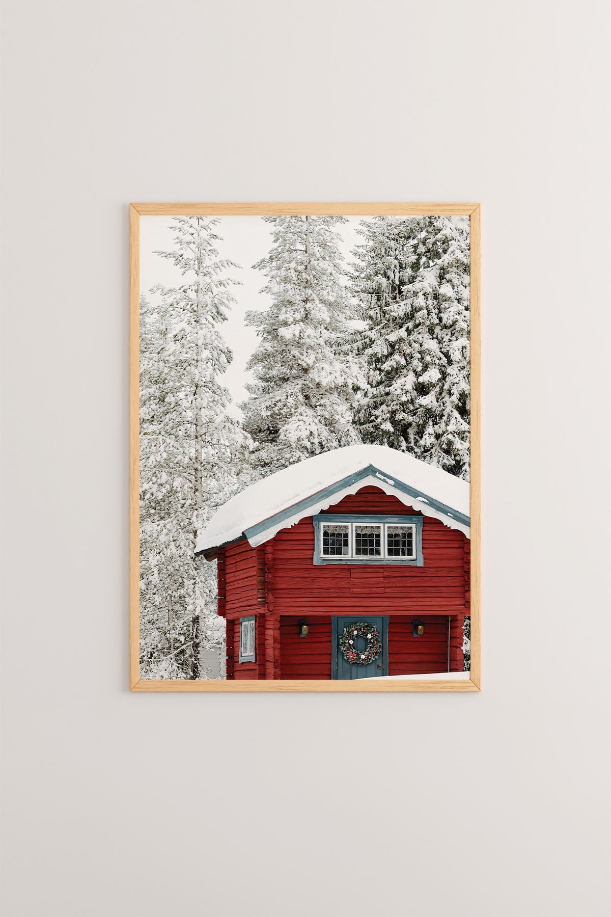 Quadro Decorativo Emoldurado Multicolor - Madeira Maciça 33x48cm - Arte Digital Premium para Decoração de Interiores