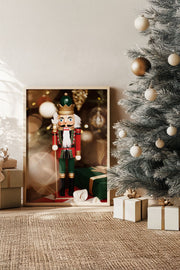 Quadro Decorativo Emoldurado Multicolor - Impressão Digital em Madeira Maciça 33x48cm