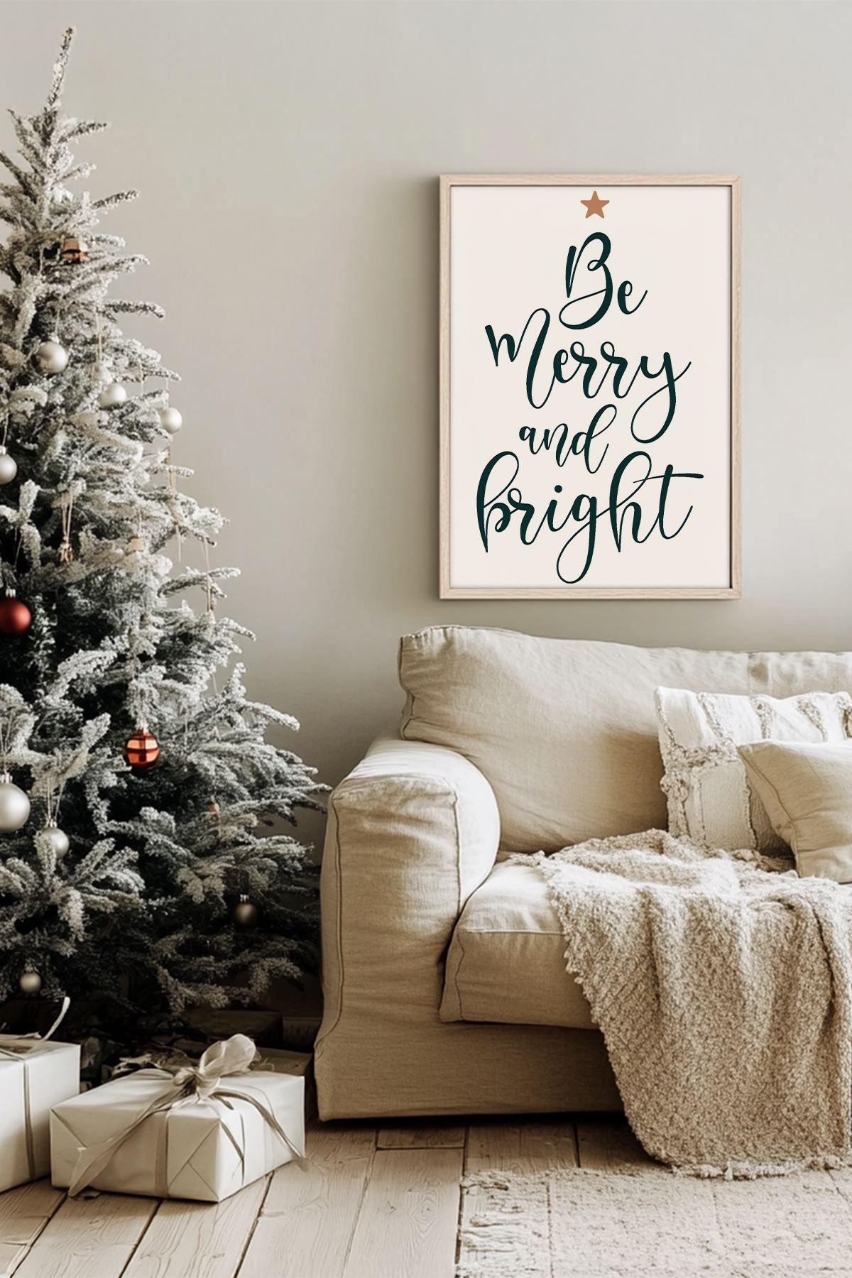 Quadro Decorativo Emoldurado Multicolor - Madeira Maciça 33x48cm - Arte Digital Premium para Decoração de Interiores