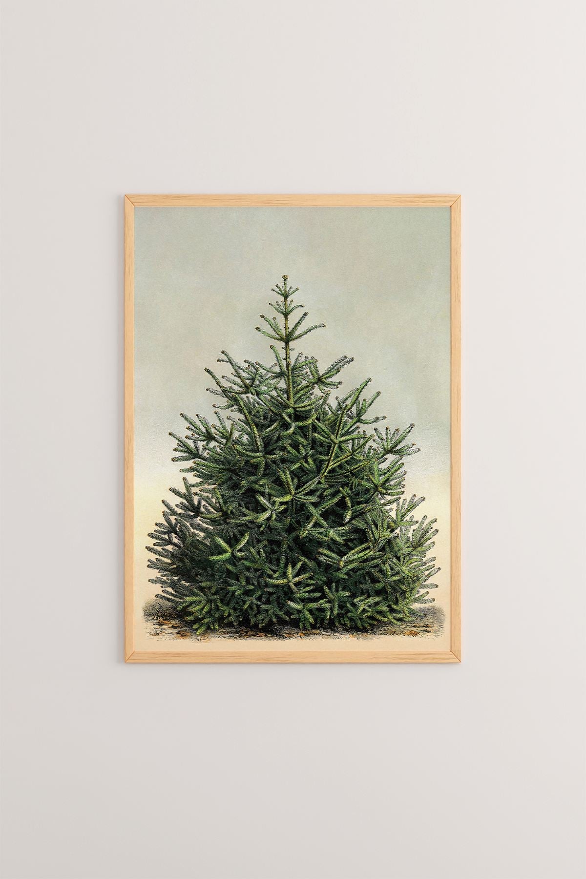 Quadro Decorativo Emoldurado Multicolor - Madeira Maciça 33x48cm - Arte Digital Premium para Decoração