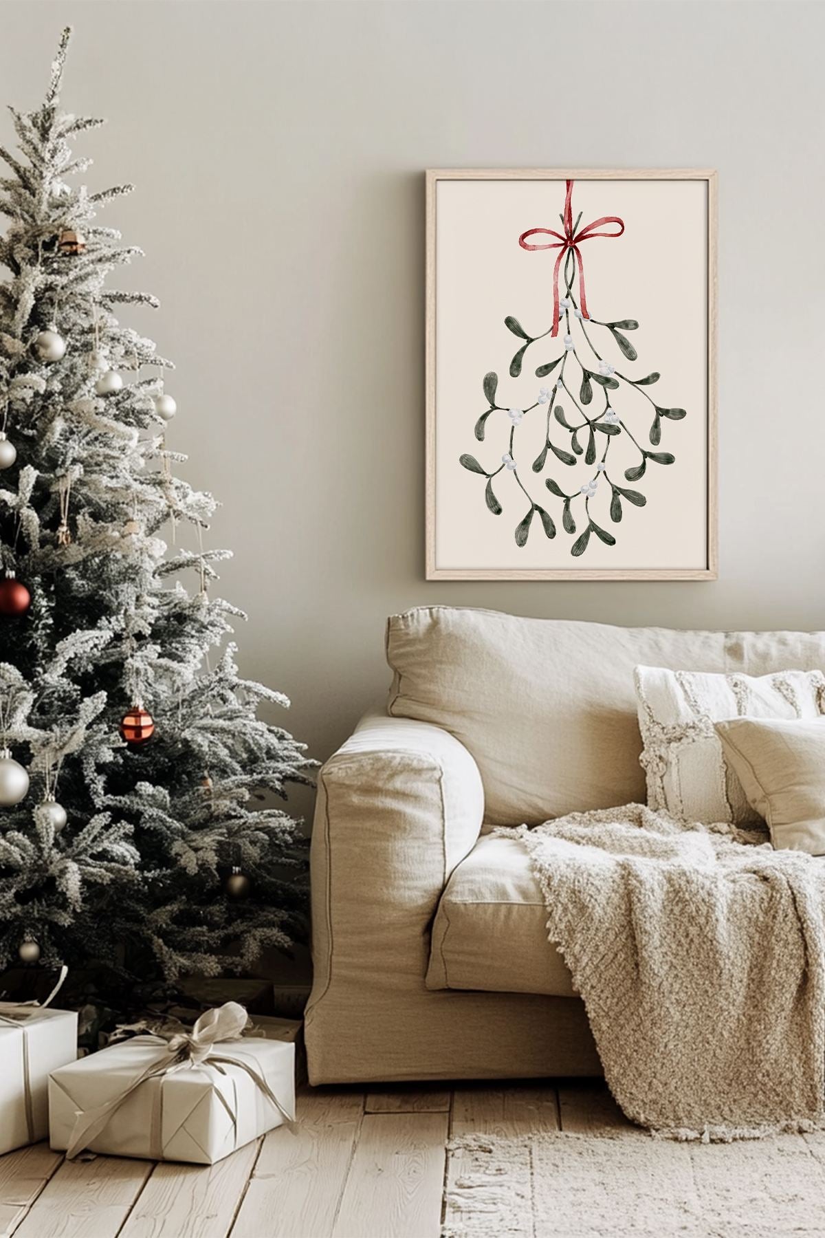 Quadro Decorativo Emoldurado Multicolor - Madeira Maciça 33x48cm - Arte Digital Premium para Decoração de Interiores