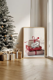 Quadro Decorativo Emoldurado Multicolor - Impressão Digital em Madeira Maciça 33x48cm