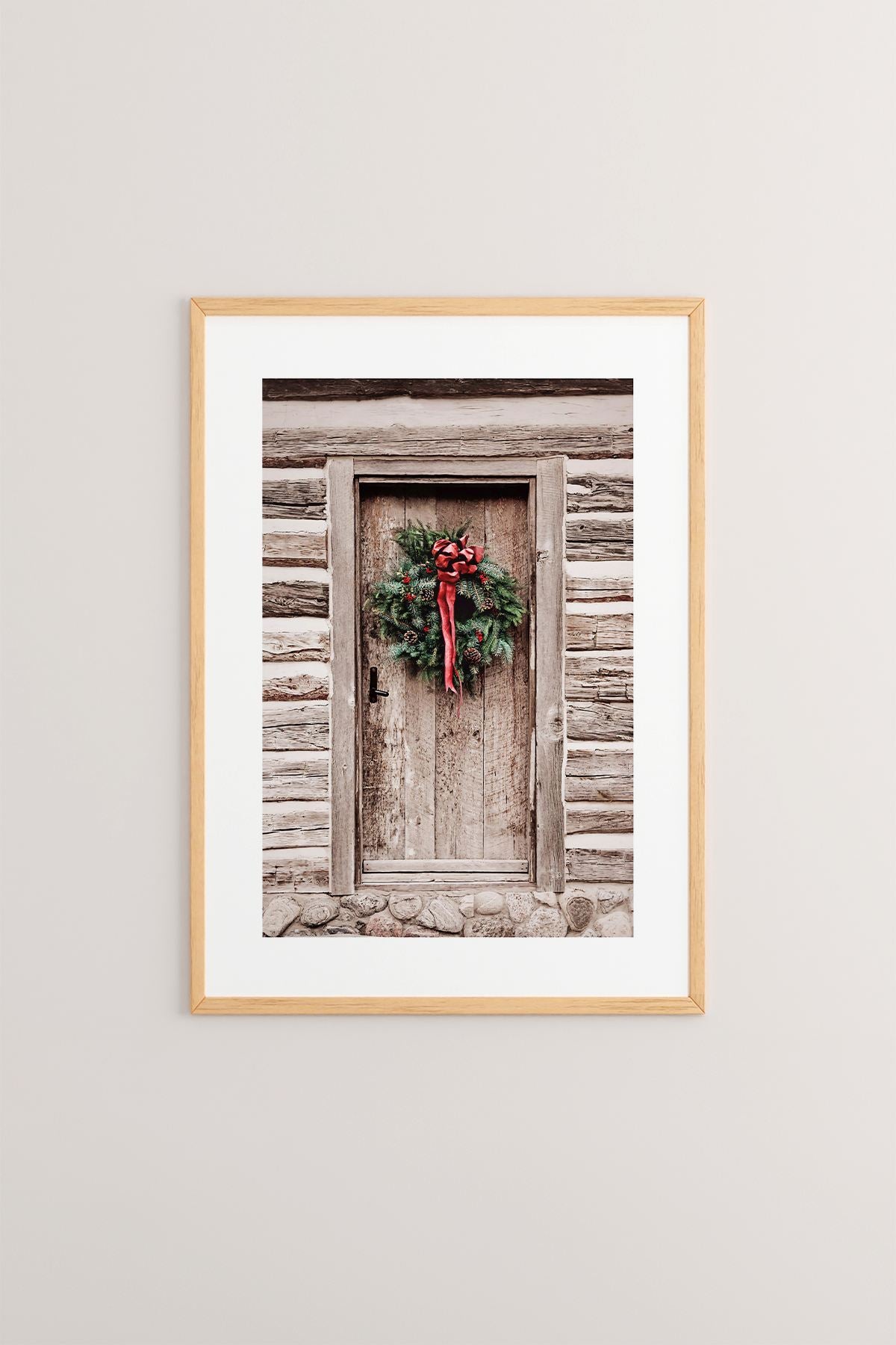 Quadro Decorativo Emoldurado Multicolor - Impressão Digital em Madeira Maciça 33x48cm