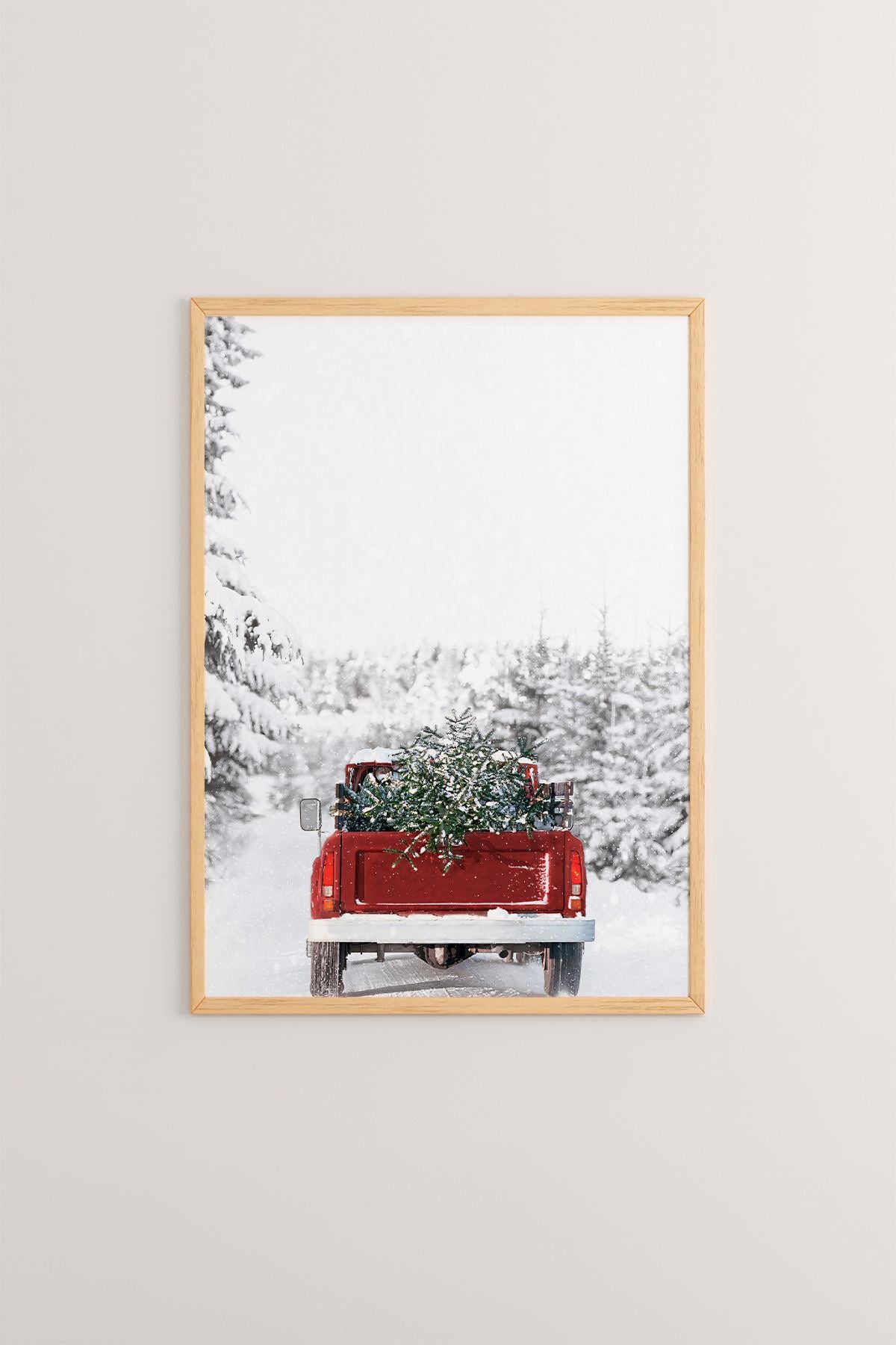 Quadro Decorativo Emoldurado Multicolor - Madeira Maciça 33x48cm - Arte Digital Premium para Decoração