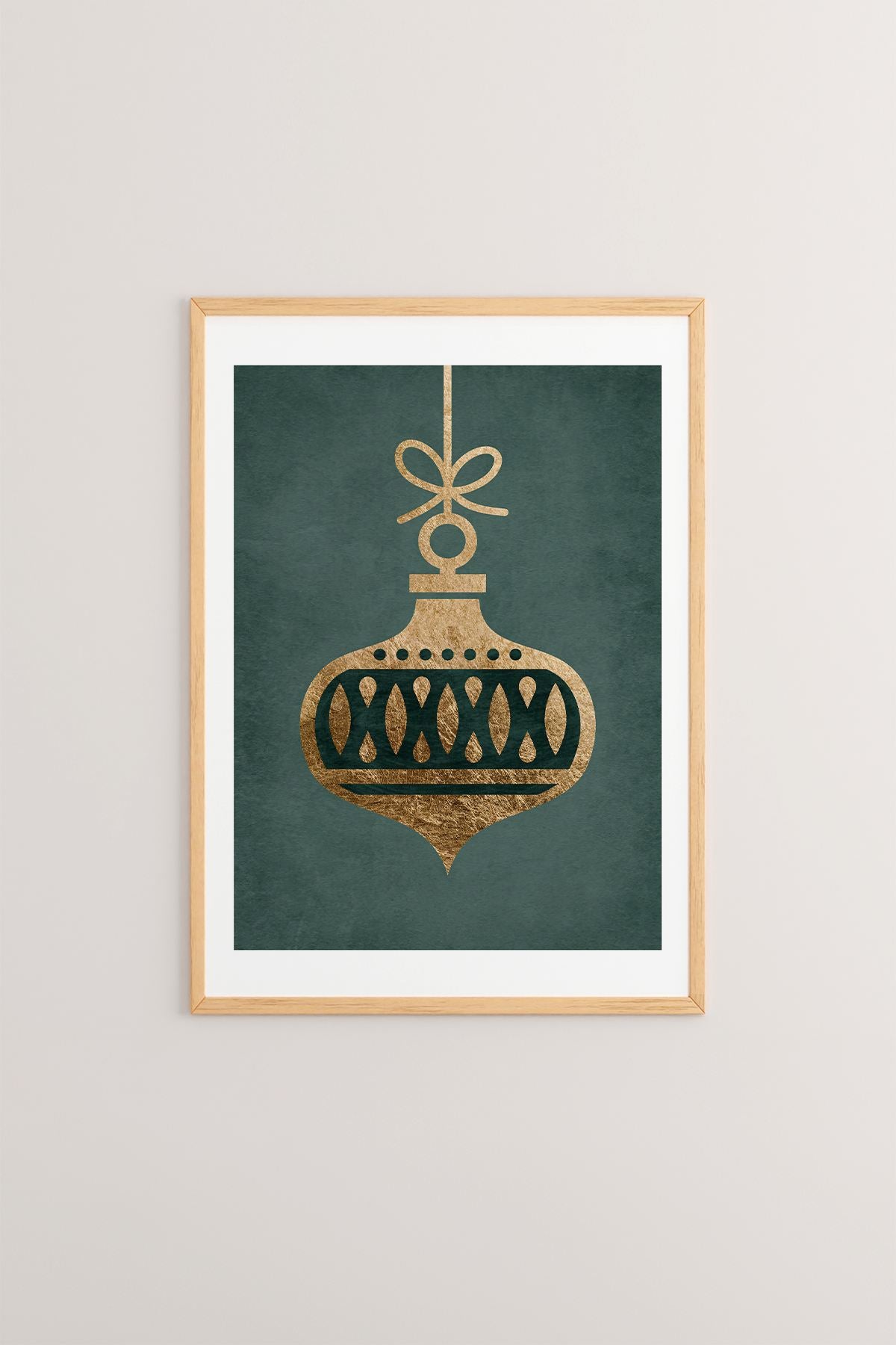 Quadro Decorativo Emoldurado Multicolor - Madeira Maciça 33x48cm - Arte Digital Premium