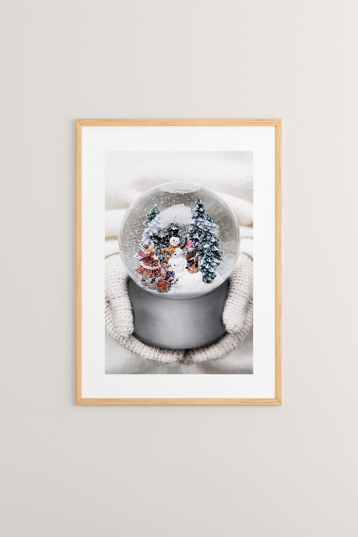 Quadro Decorativo Emoldurado Multicolor - Madeira Maciça 33x48cm - Arte Digital Premium para Decoração