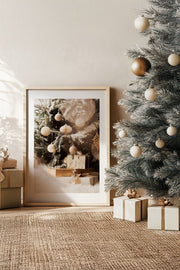 Quadro Decorativo Emoldurado Multicolor - Impressão Digital em Madeira Maciça 33x48cm