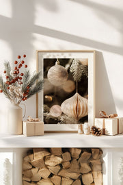 Quadro Decorativo Emoldurado Multicolor - Madeira Maciça 33x48cm - Arte Digital Premium