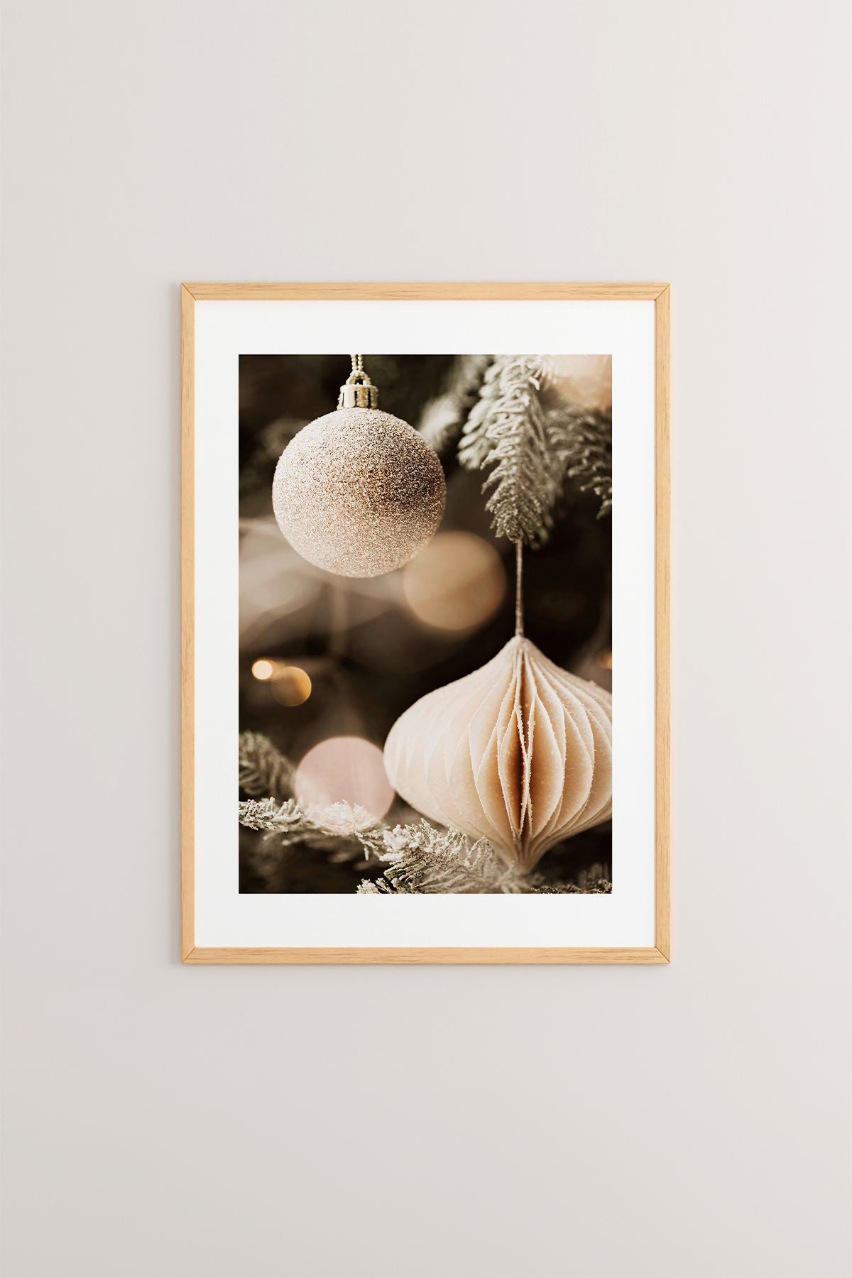 Quadro Decorativo Emoldurado Multicolor - Madeira Maciça 33x48cm - Arte Digital Premium