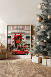 Quadro Decorativo Emoldurado Multicolor - Madeira Maciça 33x48cm - Arte Digital Premium para Decoração