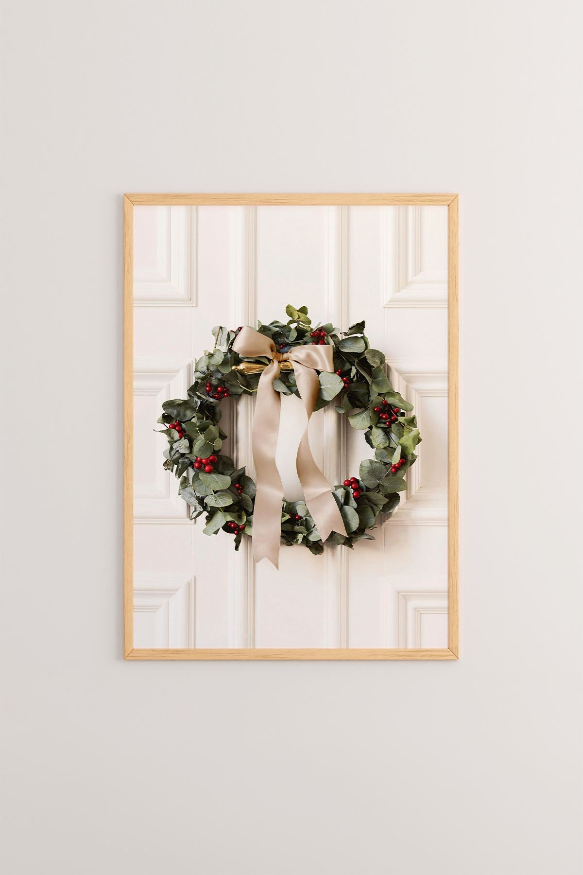 Quadro Decorativo Emoldurado Multicolor - Madeira Maciça 33x48cm - Arte Digital Premium