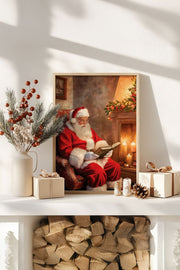 Quadro Decorativo Emoldurado Multicolor - Madeira Maciça 33x48cm - Arte Digital Premium para Decoração