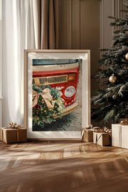 Quadro Decorativo Emoldurado Multicolor - Madeira Maciça 33x48cm - Arte Digital Premium para Decoração de Interiores