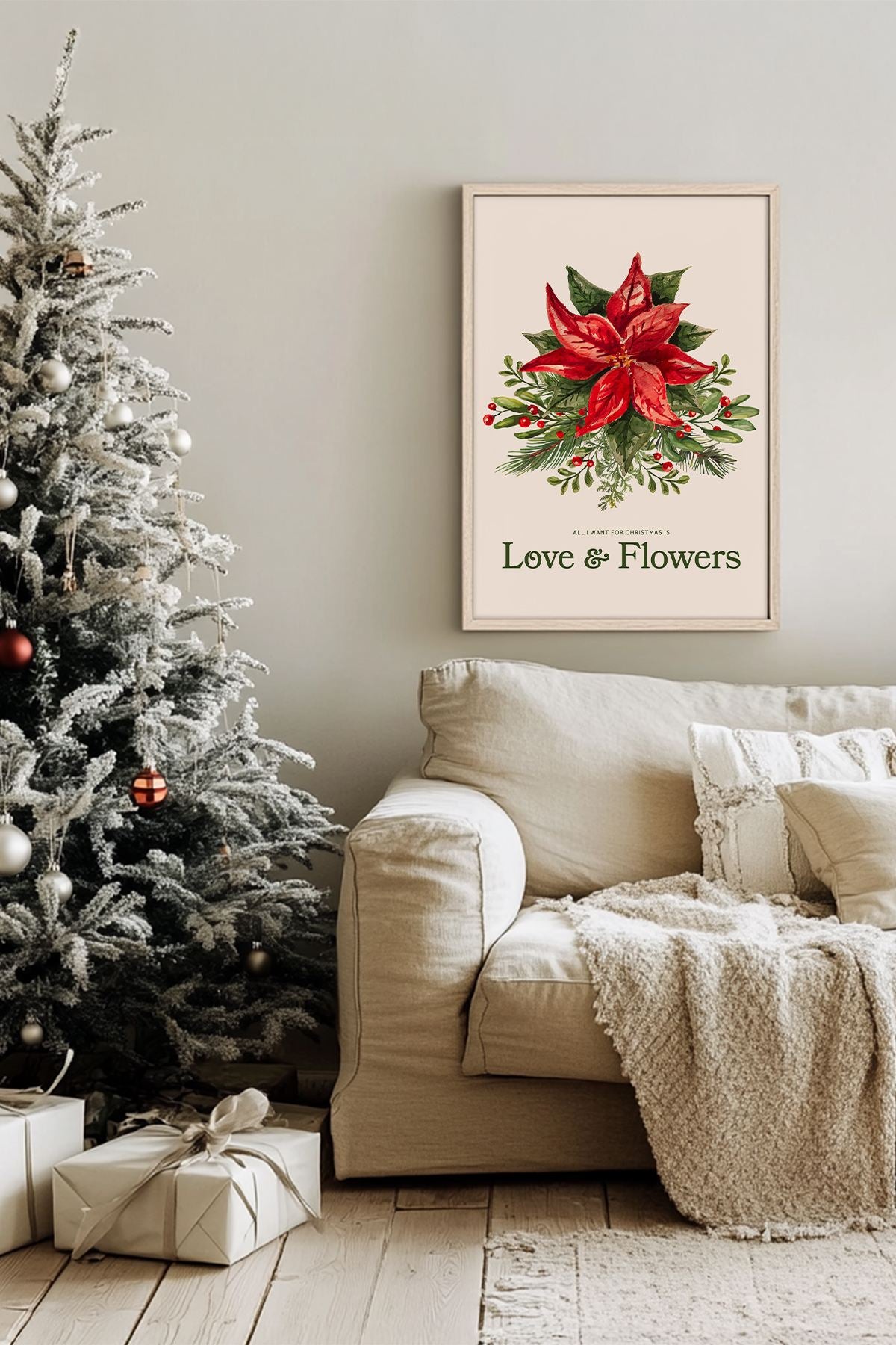 Quadro Decorativo Emoldurado Multicolor - Madeira Maciça 33x48cm - Arte Digital Premium