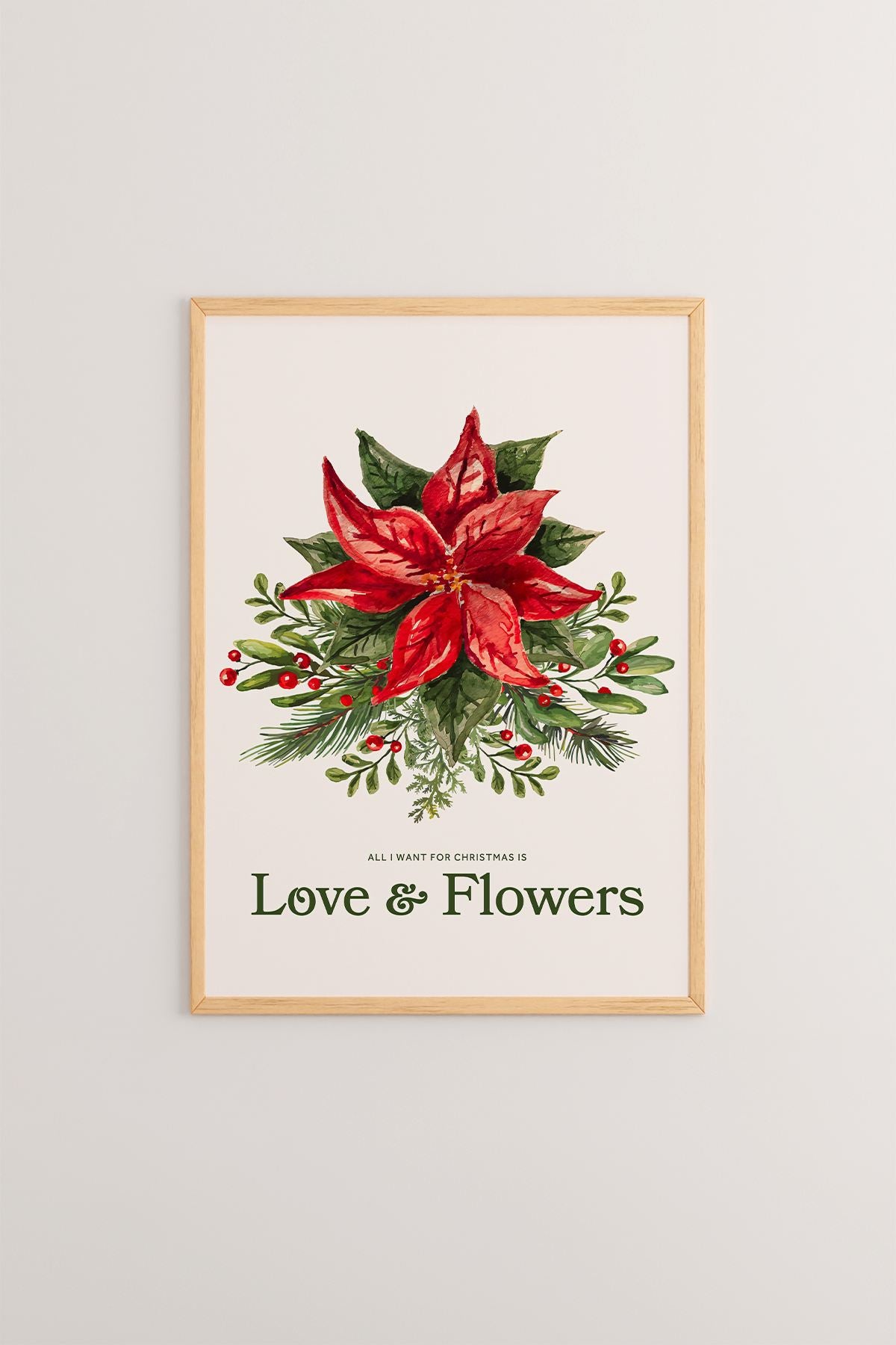 Quadro Decorativo Emoldurado Multicolor - Madeira Maciça 33x48cm - Arte Digital Premium