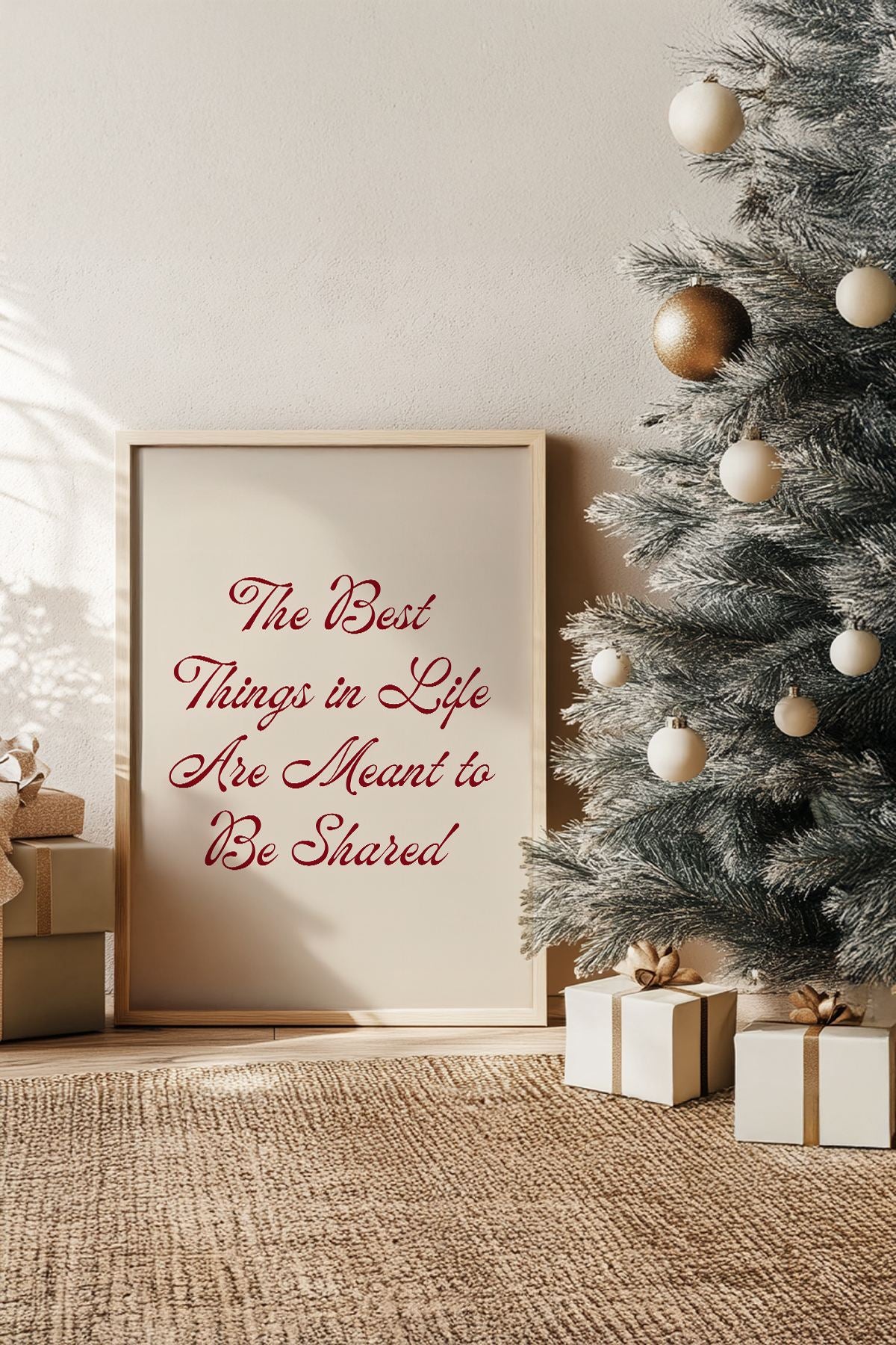 Quadro Decorativo Emoldurado Multicolor - Impressão Digital em Madeira Maciça 33x48cm