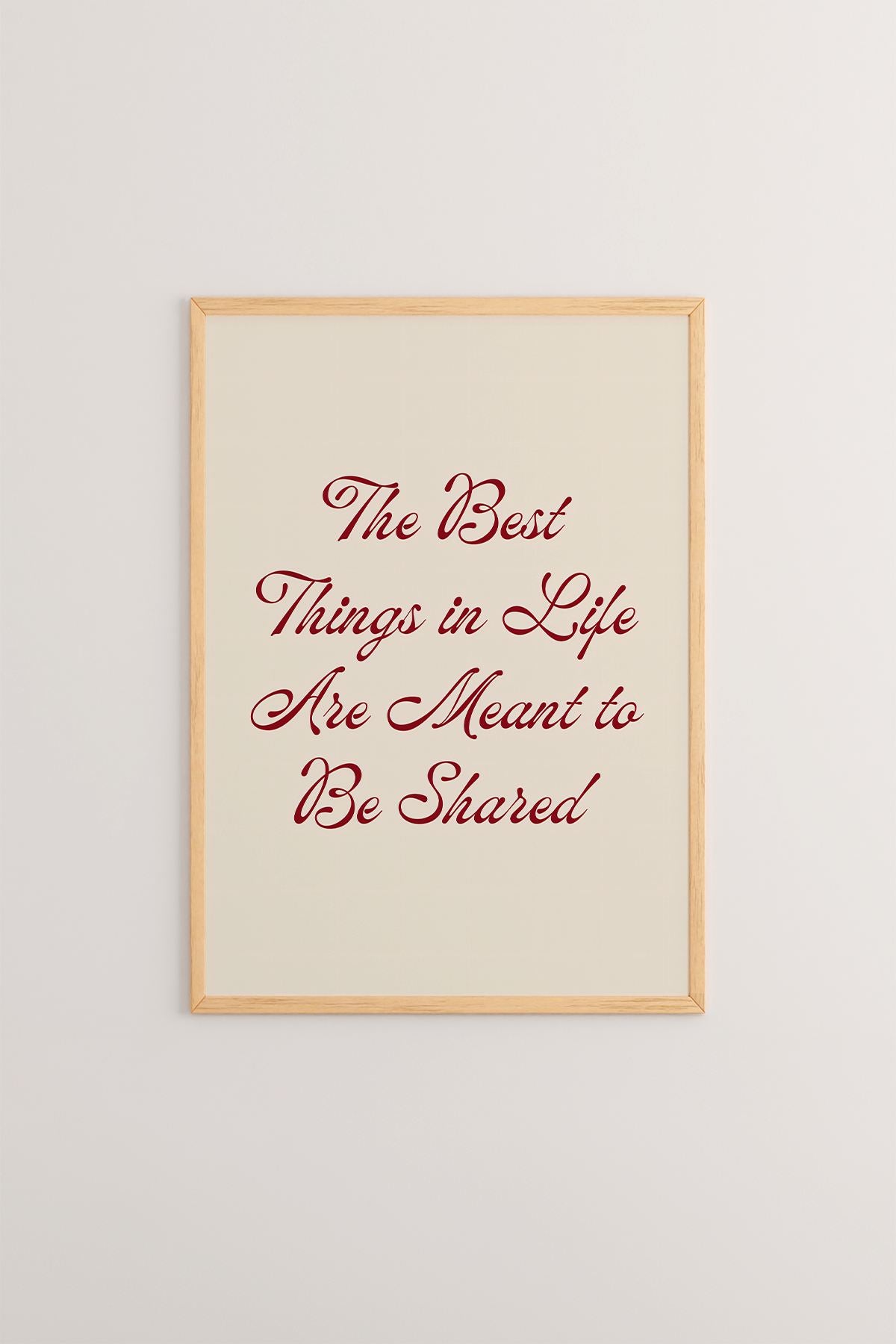 Quadro Decorativo Emoldurado Multicolor - Impressão Digital em Madeira Maciça 33x48cm