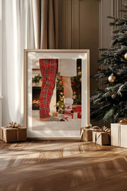 Quadro Decorativo Emoldurado Multicolor - Madeira Maciça 33x48cm - Arte Digital Premium