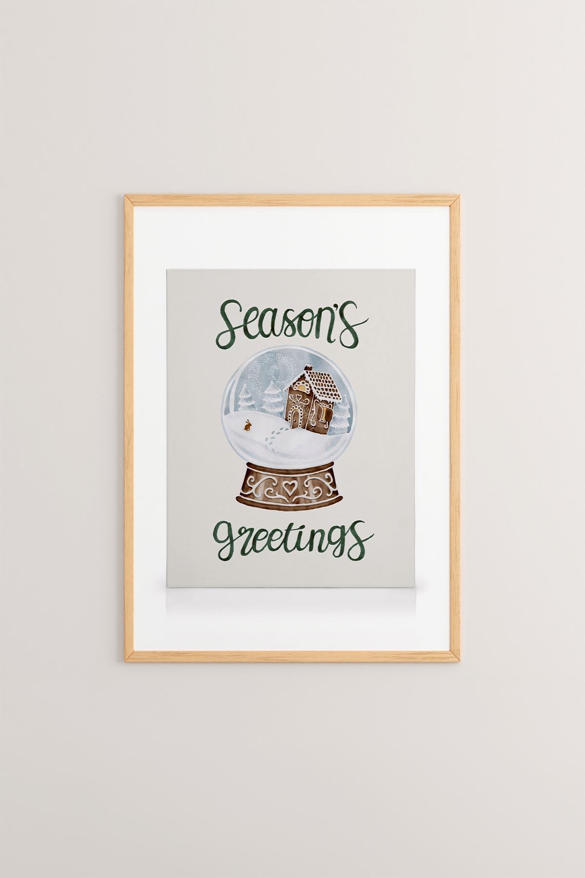 Quadro Decorativo Emoldurado Multicolor - Madeira Maciça 33x48cm - Arte Digital Premium para Decoração