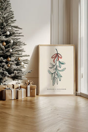 Quadro Decorativo Emoldurado Multicolor - Impressão Digital em Madeira Maciça 33x48cm