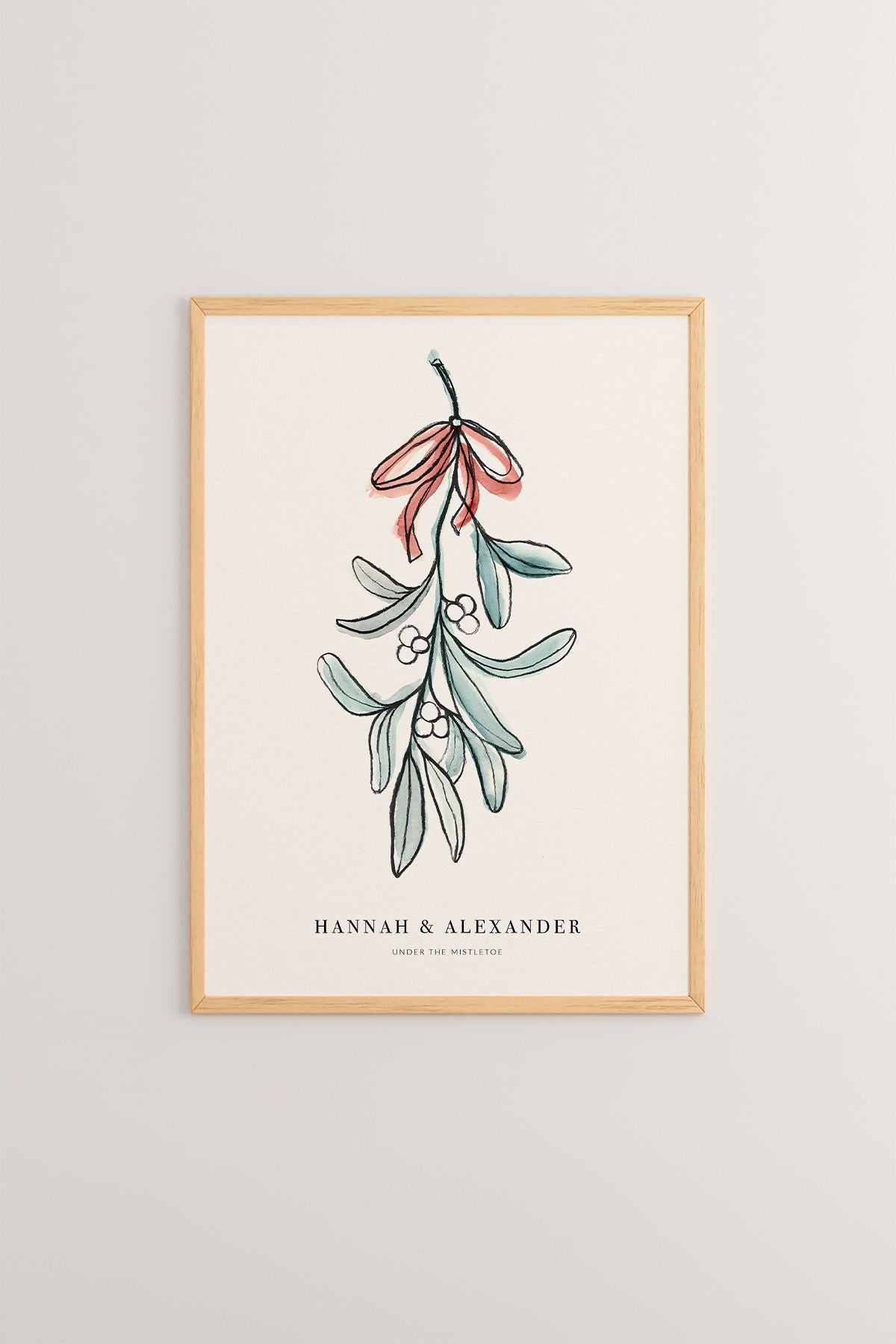 Quadro Decorativo Emoldurado Multicolor - Impressão Digital em Madeira Maciça 33x48cm